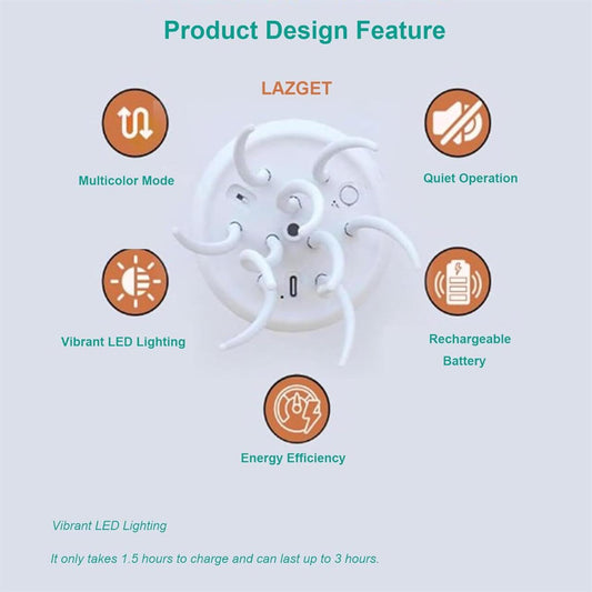 Lámpara Flotante de Medusa – Iluminación LED RGB