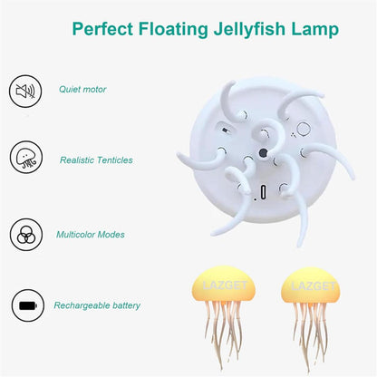 Lámpara Flotante de Medusa – Iluminación LED RGB