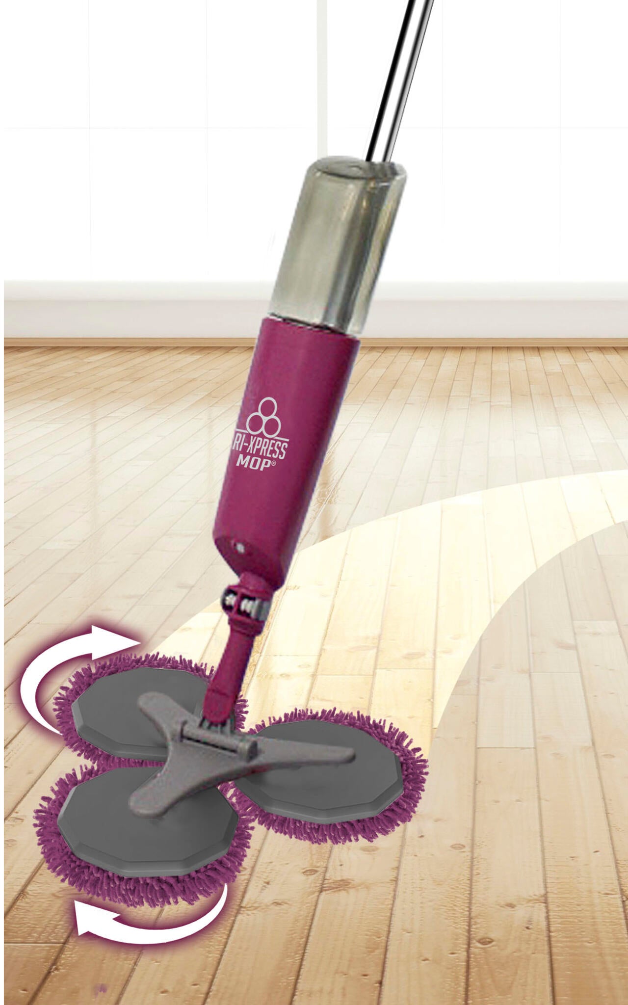 Mopa Triple de microfibra