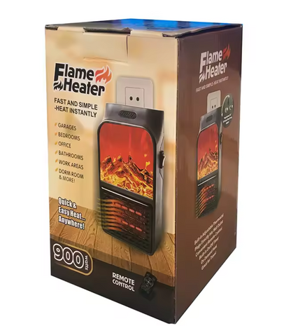 Calefactor Eléctrico Portátil Enchufable 1000W 110-220V