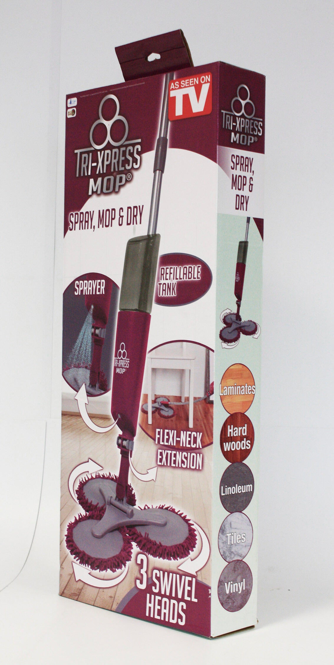 Mopa Triple de microfibra