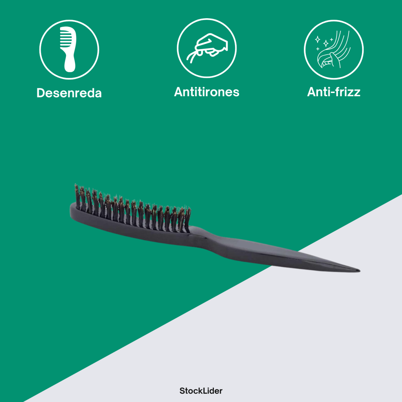 Cepillo profesional de fibras naturales