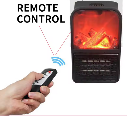 Calefactor Eléctrico Portátil Enchufable 1000W 110-220V